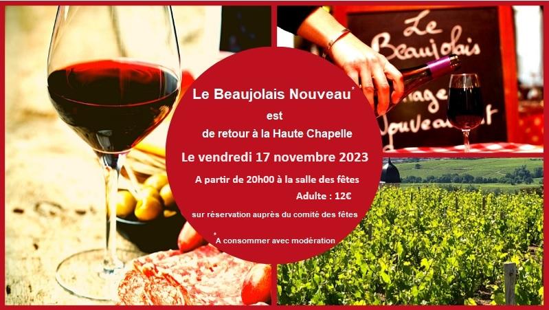 Affiche beaujolais 2023